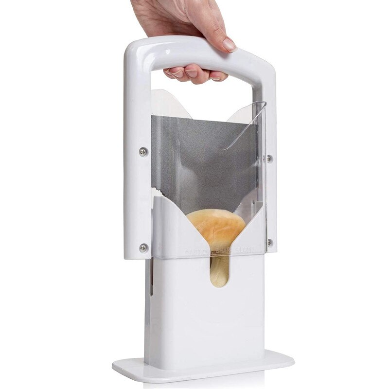 Trancheuse à bagels avec lame inox – Coupe-bagel sécurisé