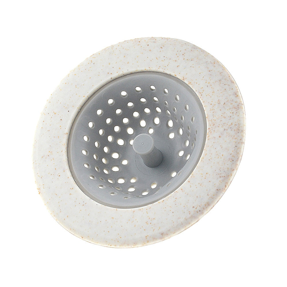 Filtre d’évier en silicone anti-déchets et cheveux