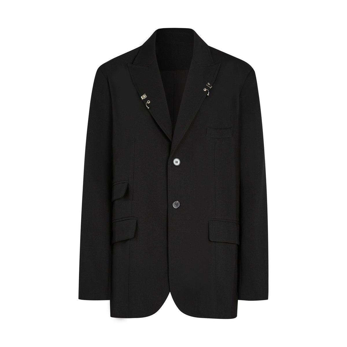 Loose Casual Solid Color Blazer Long Jacket for Men and Women