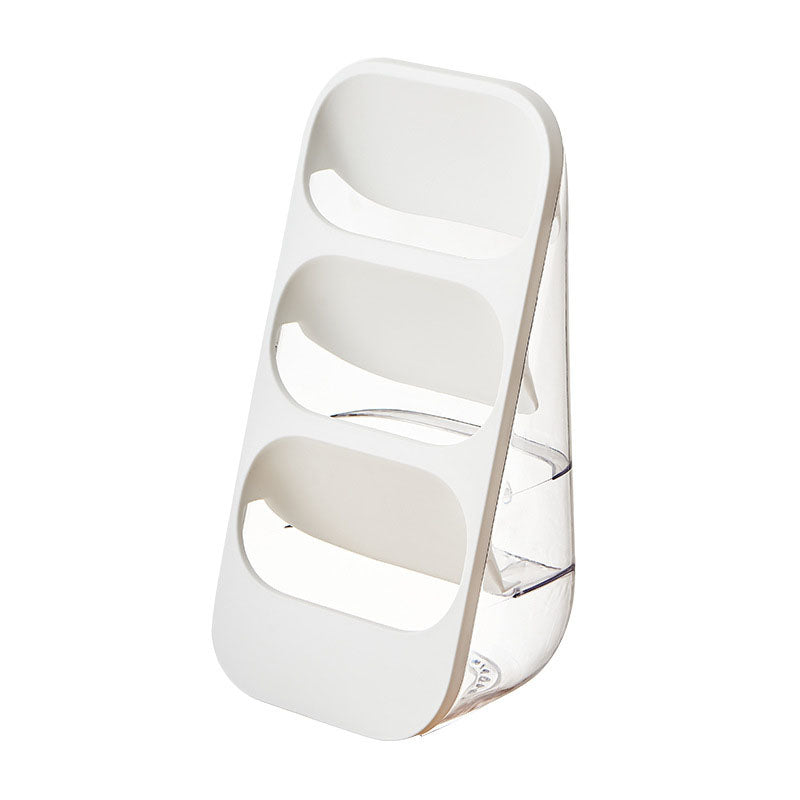 Organisateur vertical multifonction pour couverts et ustensiles – 3 compartiments