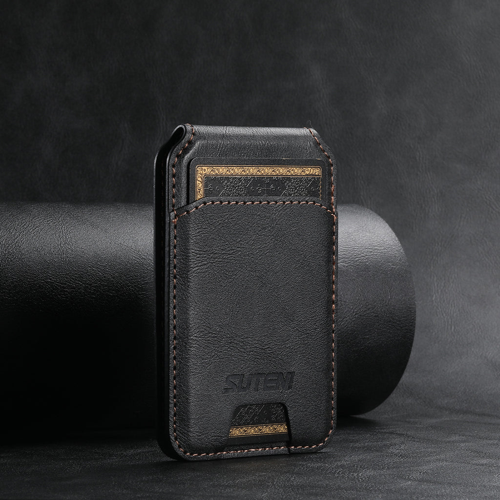 Porte-cartes magnétique pour smartphone – Compatible iPhone et Android