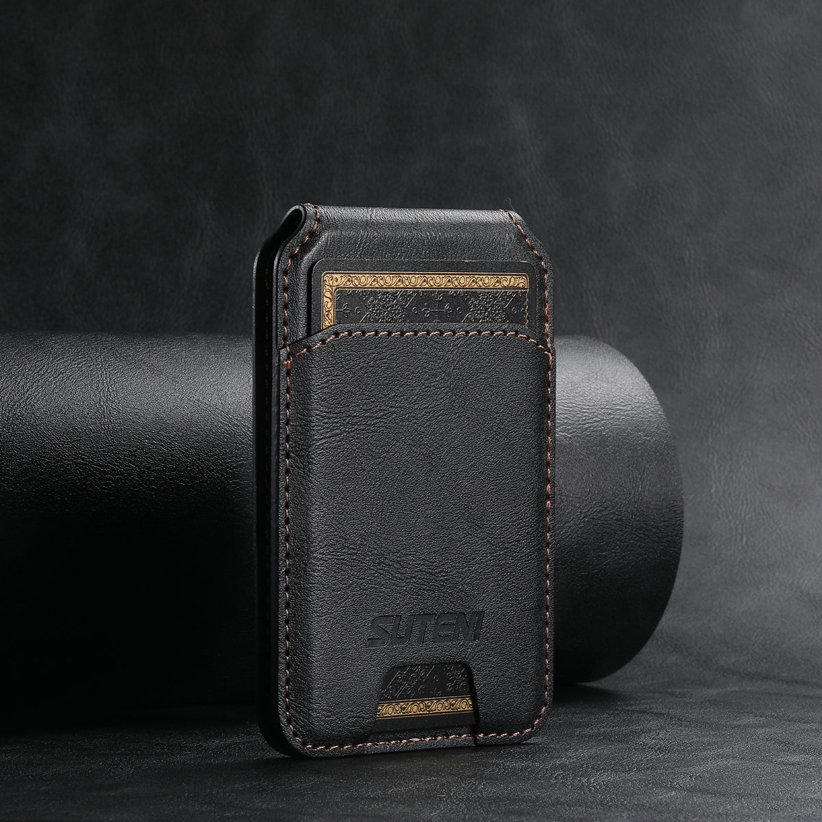 Porte-cartes magnétique pour smartphone – Compatible iPhone et Android