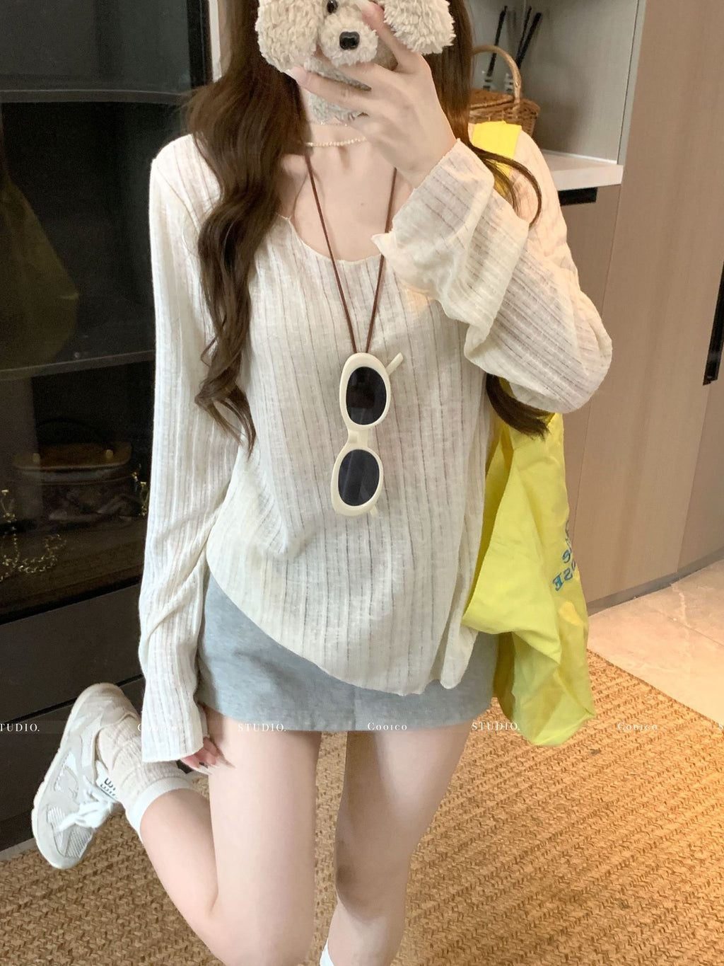 Comfortable Oversized Knit Sweater for Women