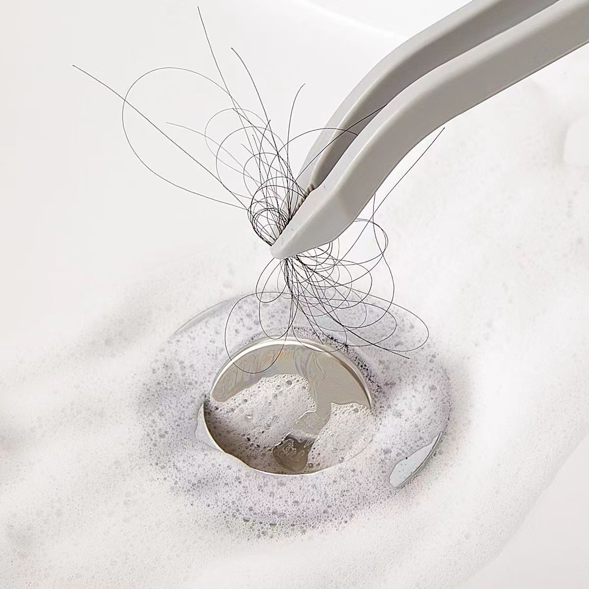 Brosse de nettoyage 2-en-1 pour joints et recoins – Salle de bain