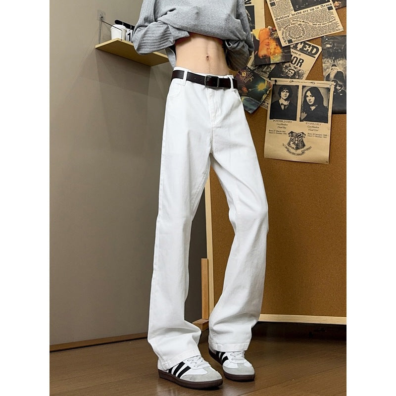 Vibe Knife-Edge Jeans for Men Straight Leg Pants