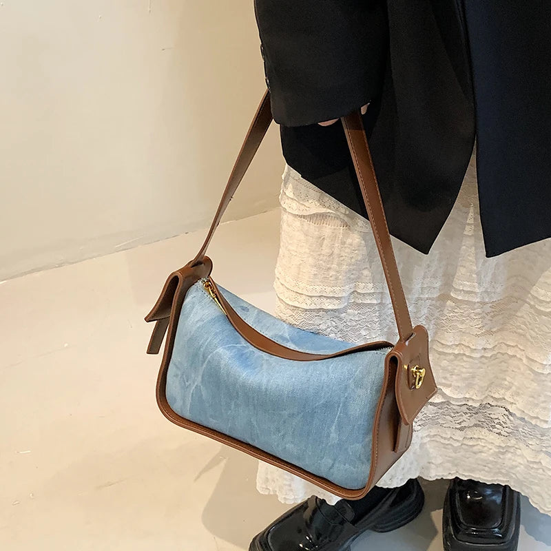 Sac à main femme en PU – Style décontracté avec fermeture zippée