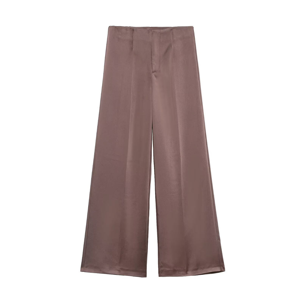 Strapless+suit+pants set