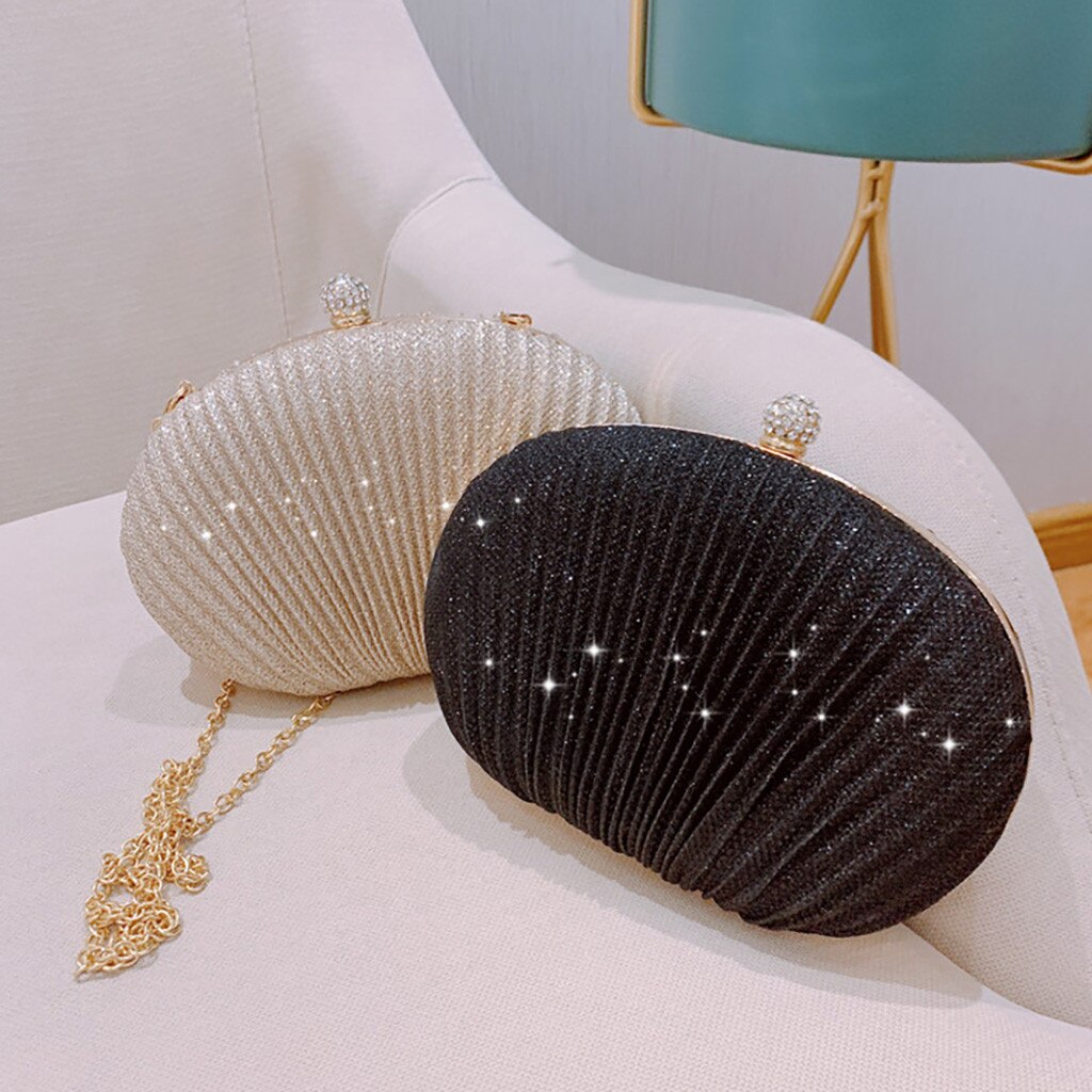 Sac de soirée femme élégant – Pochette rigide à bandoulière