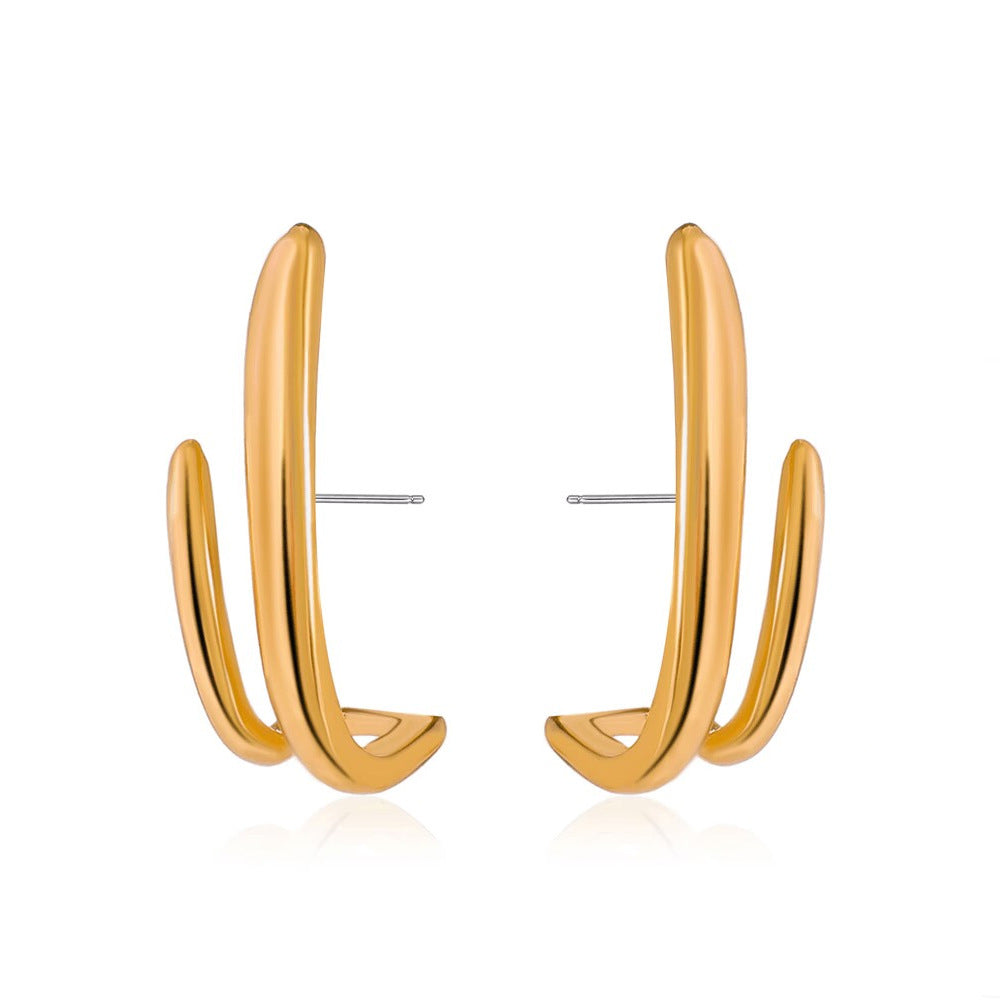 Boucles d’oreilles clous femme – Bijou fantaisie élégant