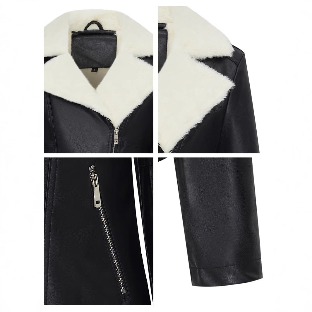 Thick coat jacket for winter women