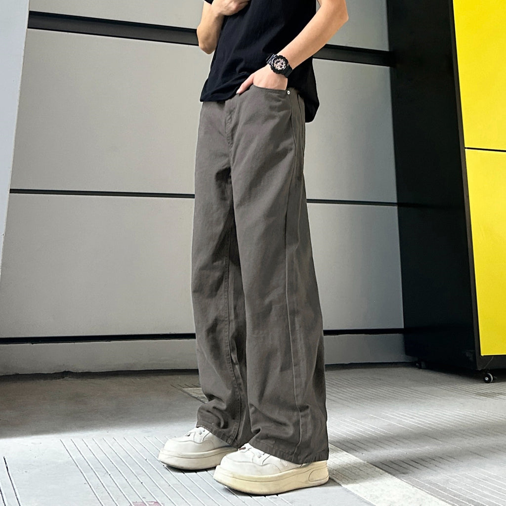 Cleanfit Straight Leg Jeans for Men Slim Fit Denim Pants