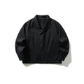 Casual Retro Blazer with Notch Lapel for Men Simple and Minimalist Commuter Top