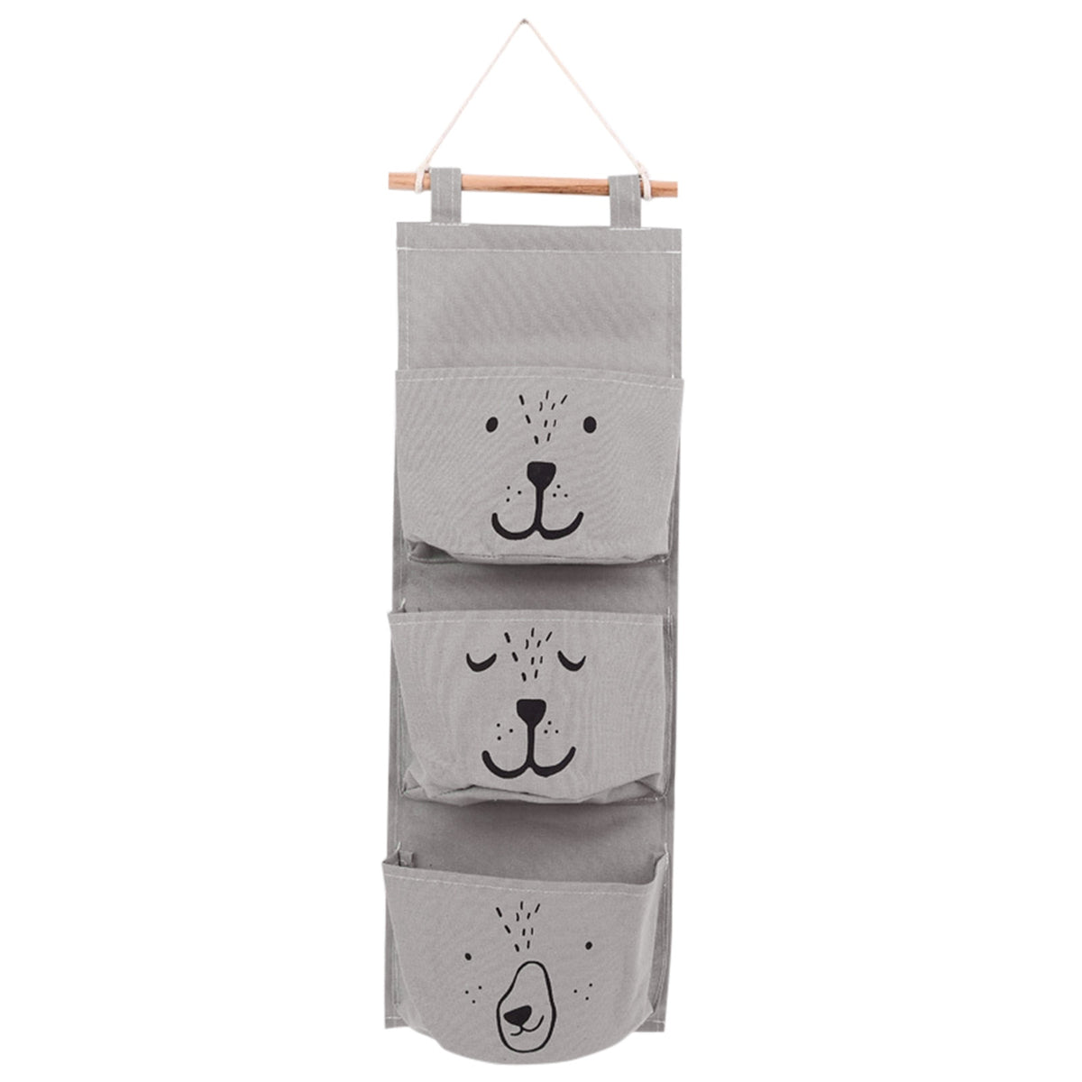 Handbag Hanging Organizer Bags Hanging Wardrobe Organizer Wall Hanging Bag 3 Pocket Hanger Bathroom Baby Hanging Bag Can Folding