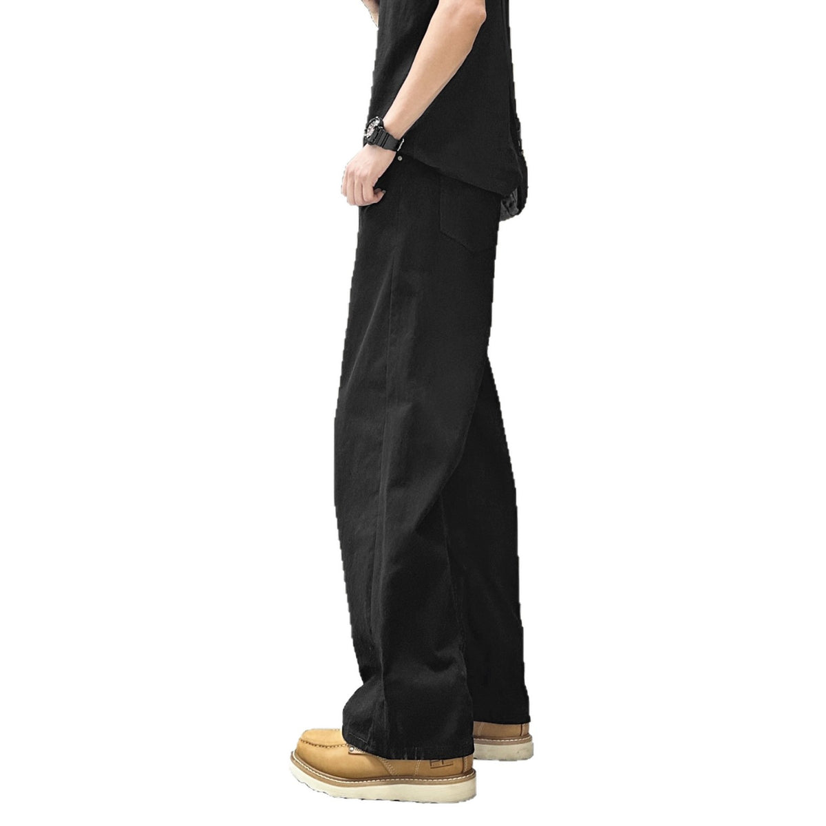Cleanfit Straight Leg Jeans for Men Slim Fit Denim Pants