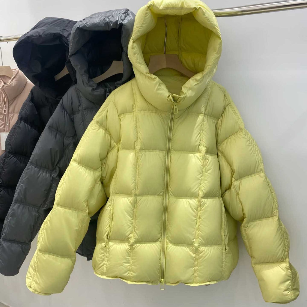 Doudoune oversize femme à capuche – Épaisse et chaude pour l’hiver