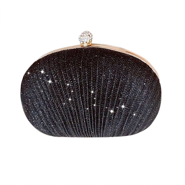 Sac de soirée femme élégant – Pochette rigide à bandoulière
