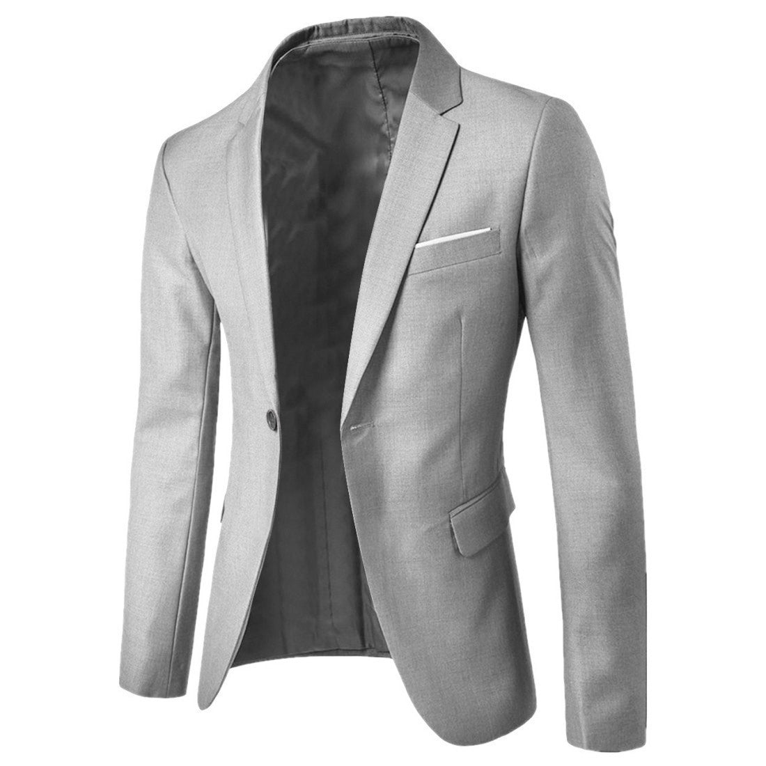 Men Casual Slim Fit Blazer Jacket