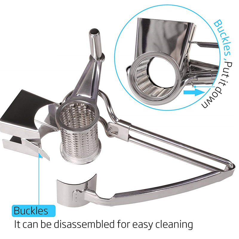 Râpe de cuisine multifonction en acier inoxydable 304