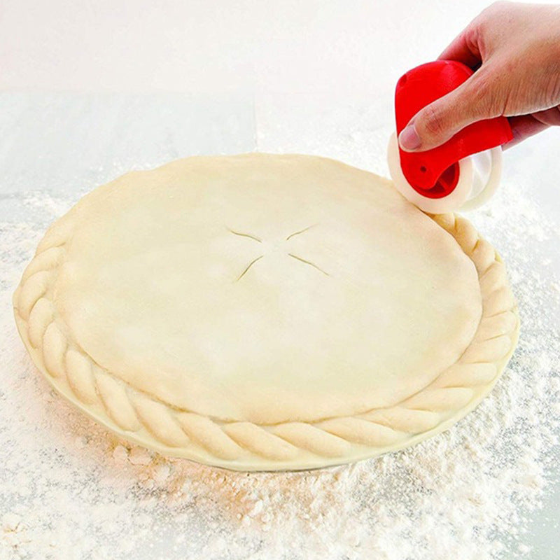 Roulette coupe-pâtes manuelle – Découpe ondulée pour pâtes et raviolis