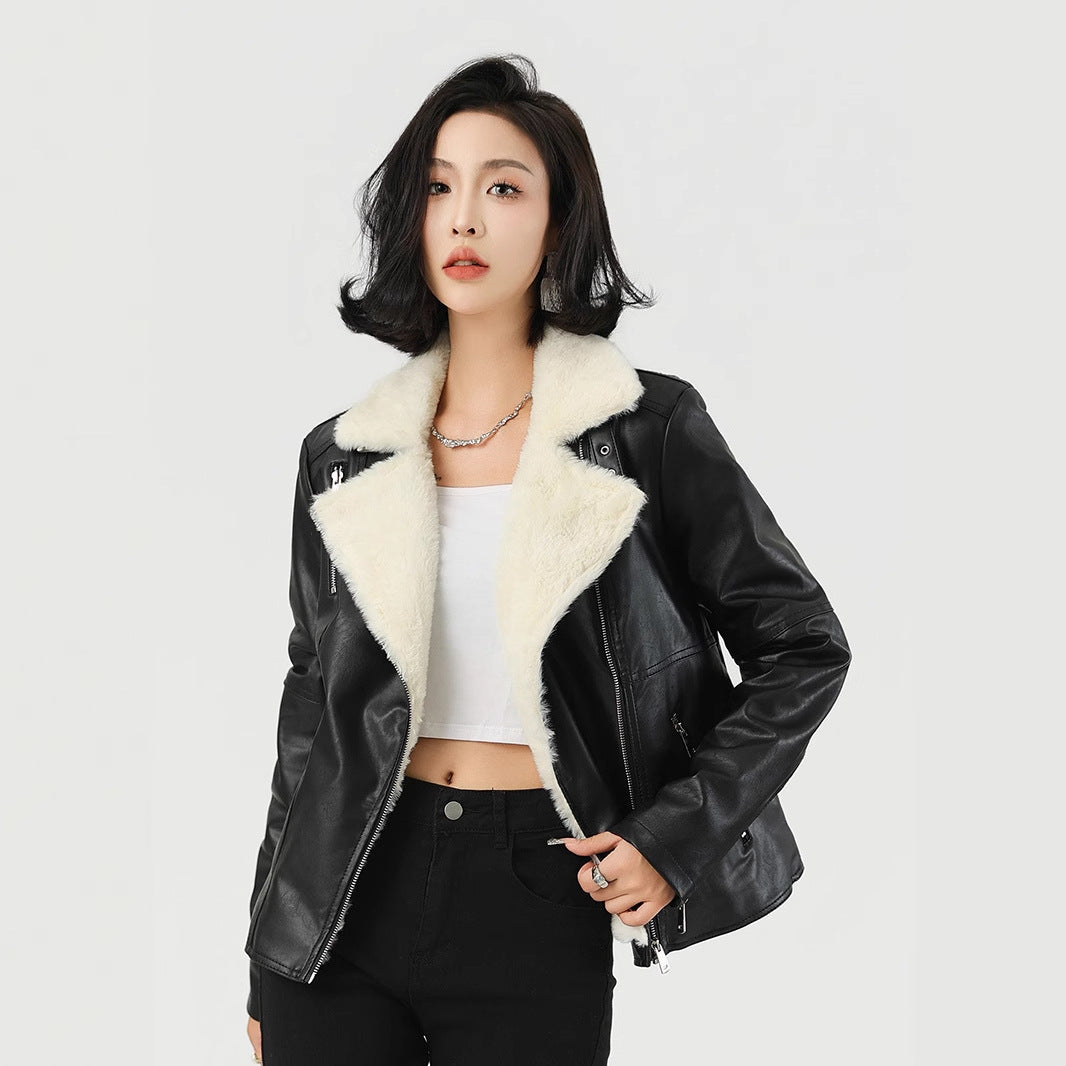 Thick coat jacket for winter women