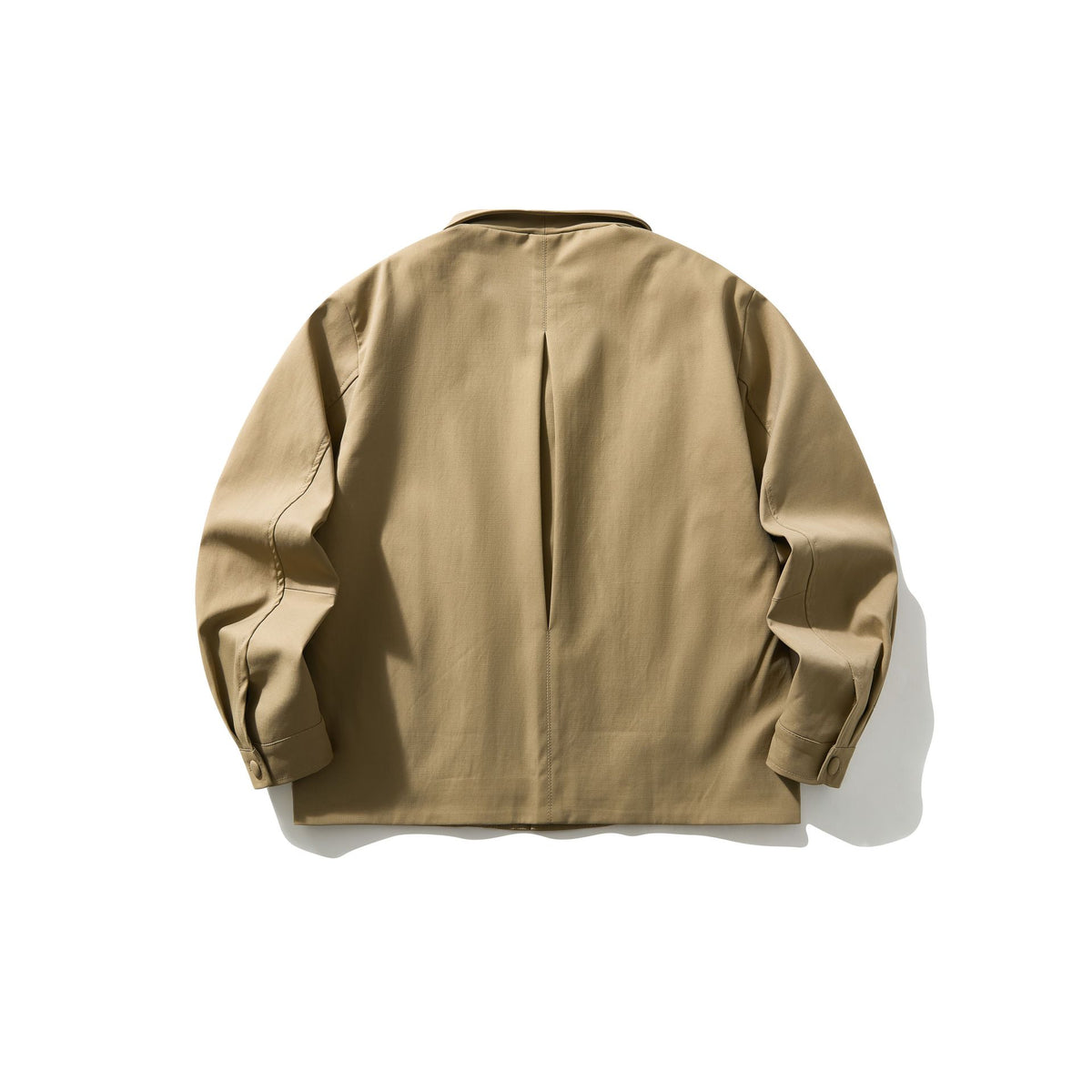 Casual Retro Blazer with Notch Lapel for Men Simple and Minimalist Commuter Top