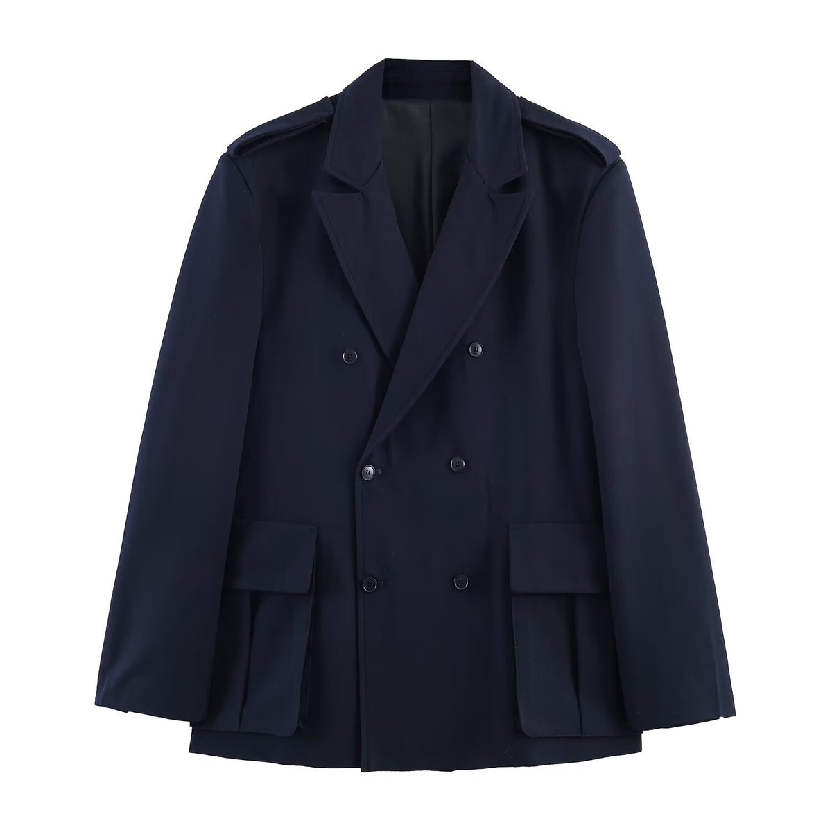 Women's Loose Blazer with Pockets