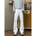 Vibe Knife-Edge Jeans for Men Straight Leg Pants