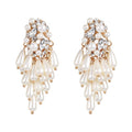 Boucles d’oreilles pendantes effet perles – Style goutte d’eau