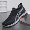 New Men's Casual Shoes, Comfortable and Breathable Sports Shoes, Slip-On Dad Shoes, Soft Sole Cloth Shoes