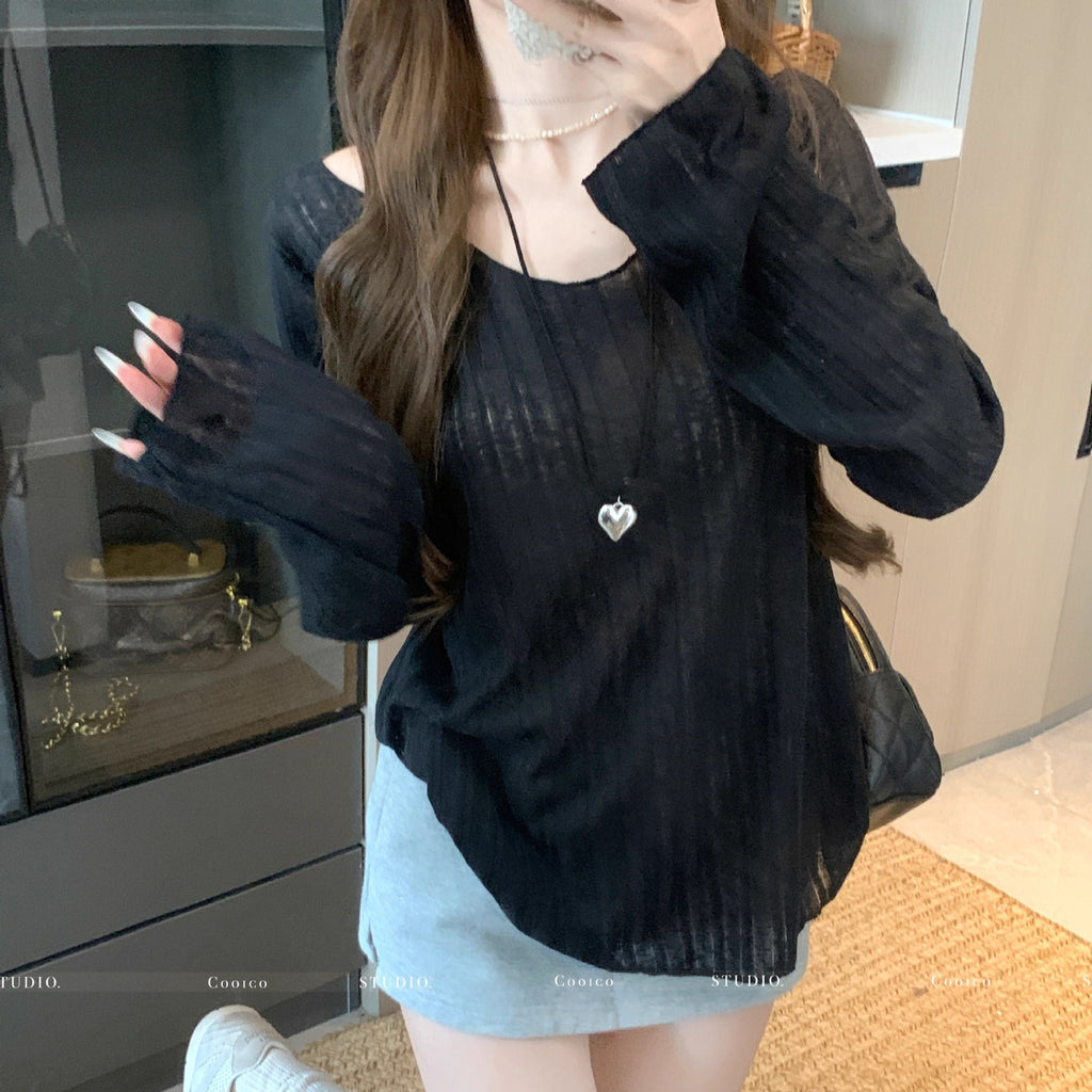 Comfortable Oversized Knit Sweater for Women