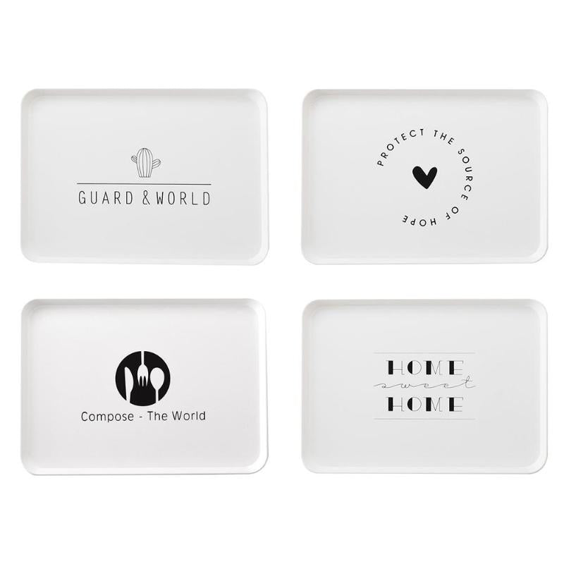 Plateau de service style nordique – Petit-déjeuner, dessert et apéritif