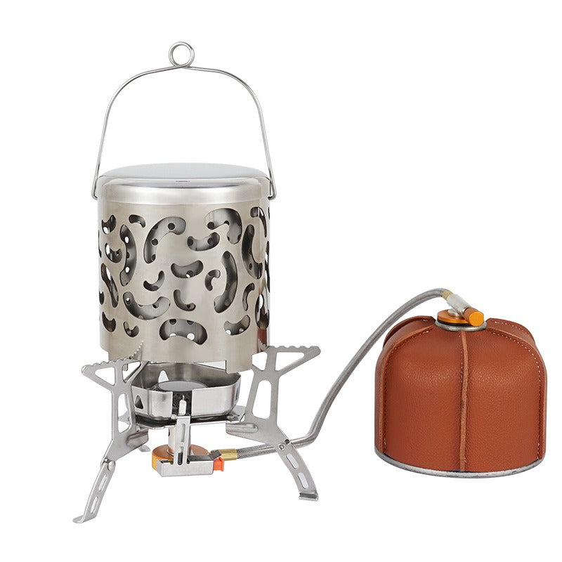 Mini diffuseur de chaleur en acier inoxydable pour réchaud de camping