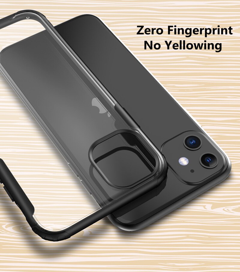 For iPhone 11 XS Max 11Pro XR X 8 7 Plus XS Luxury Matte Translucent  Silicone Phone Case Cover