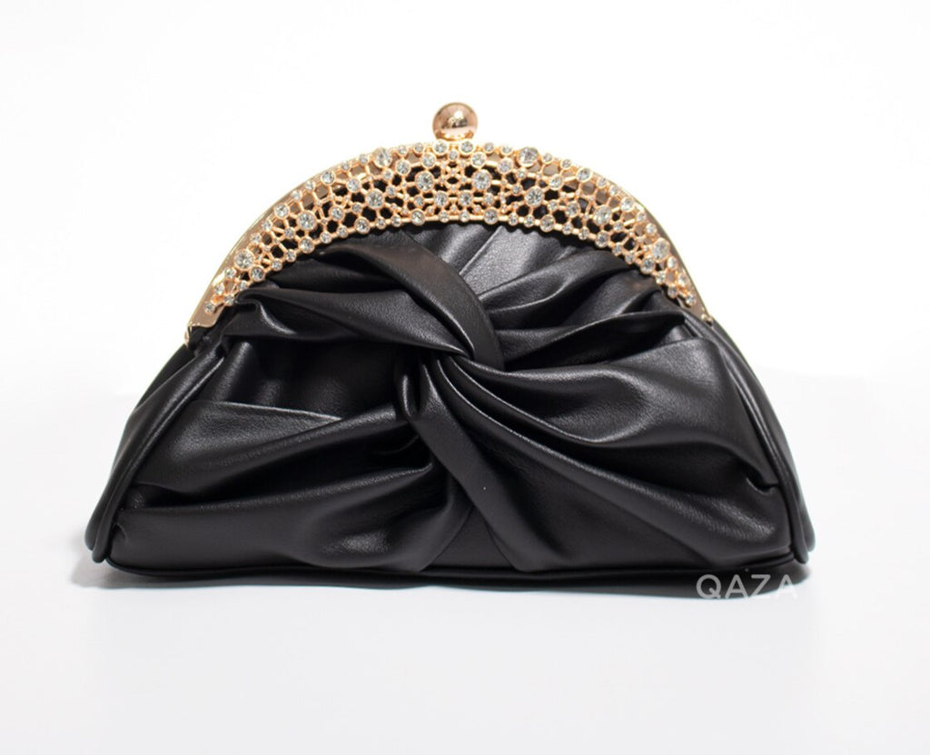 Pochette de soirée femme – Sac élégant avec fermoir doré