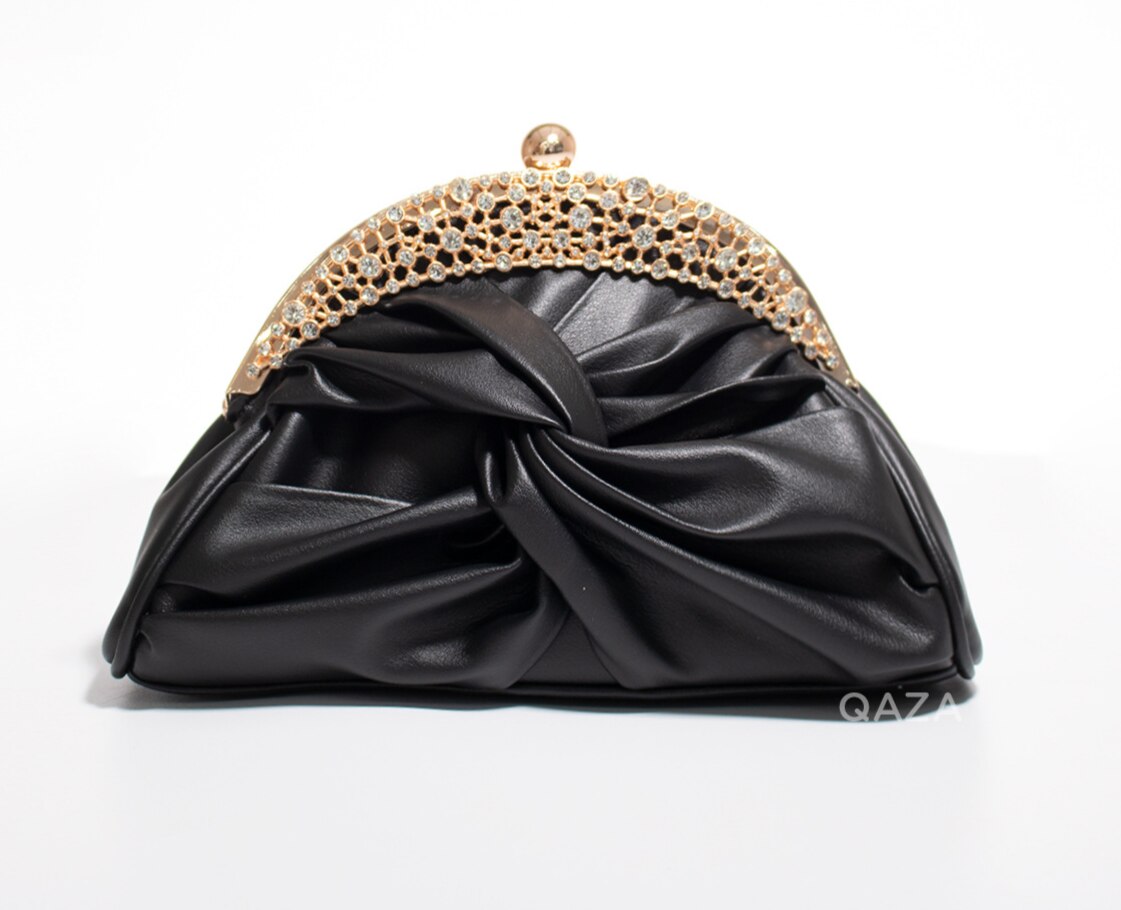 Pochette de soirée femme – Sac élégant avec fermoir doré