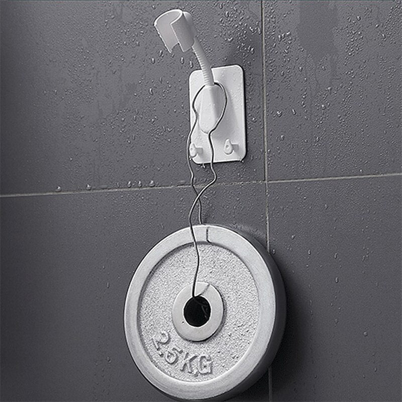 Support universel pour pommeau de douche – Fixation murale en ABS
