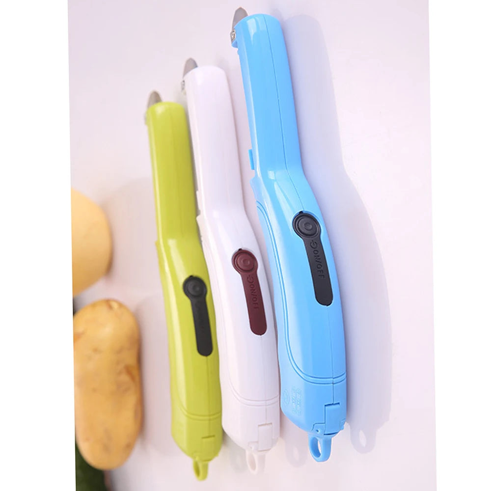Éplucheur électrique pour fruits et légumes – Compact et pratique