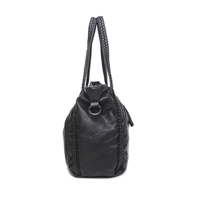 Grand sac à main femme en similicuir – Souple et spacieux