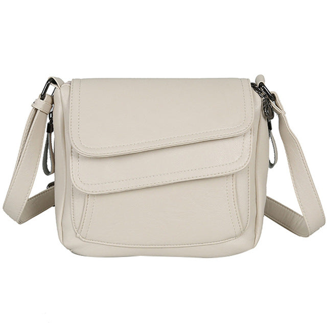 Sac bandoulière femme en cuir véritable – Style élégant