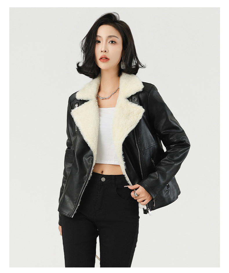 Thick coat jacket for winter women