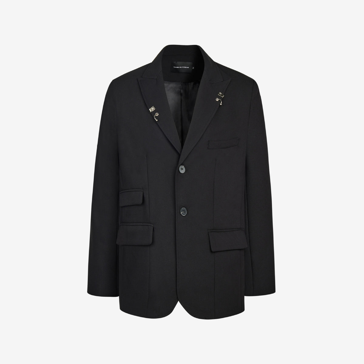 Loose Casual Solid Color Blazer Long Jacket for Men and Women