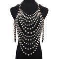 Collier multirangs en perles noires – Bijou fantaisie élégant