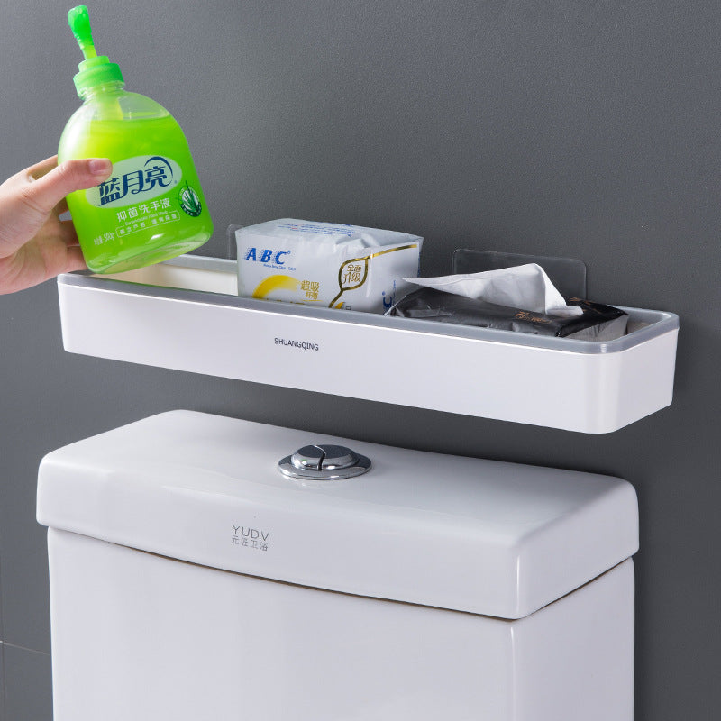 Étagère murale à ventouse sans perçage – Salle de bain