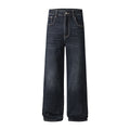 Slim Fit Elastic Denim Pants for Men Jeans