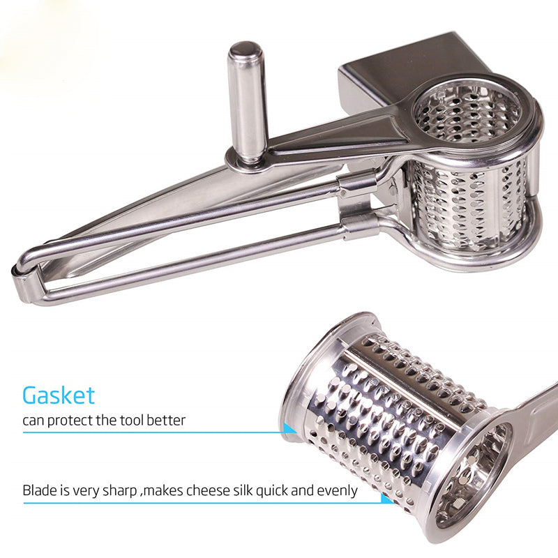 Râpe de cuisine multifonction en acier inoxydable 304
