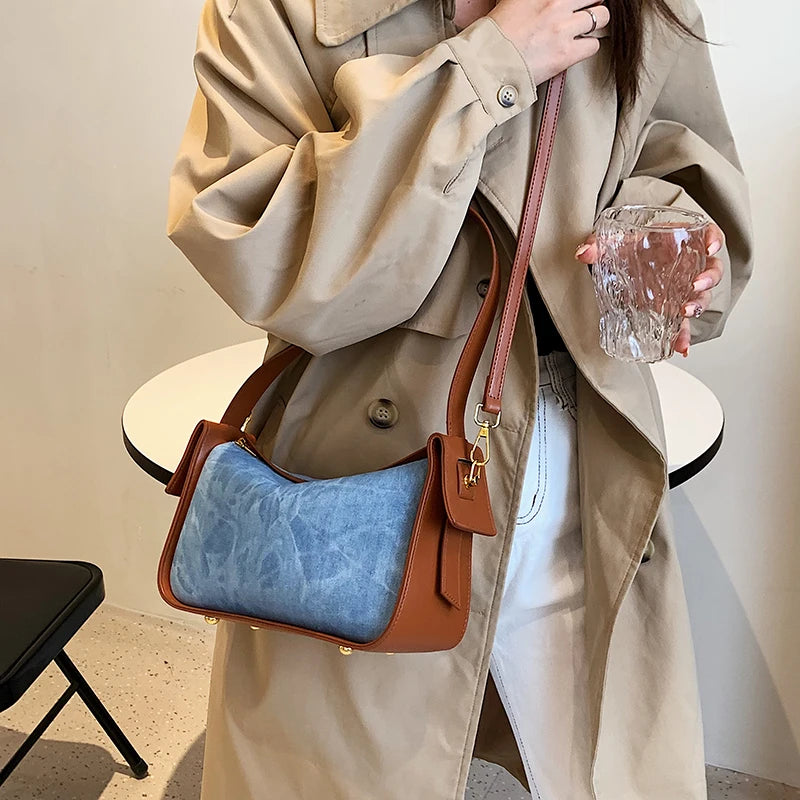 Sac à main femme en PU – Style décontracté avec fermeture zippée