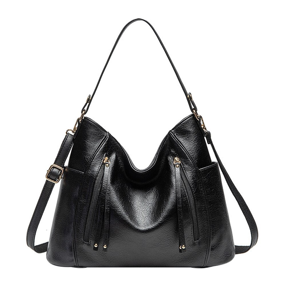 Grand sac à main femme – Sac porté épaule effet cuir