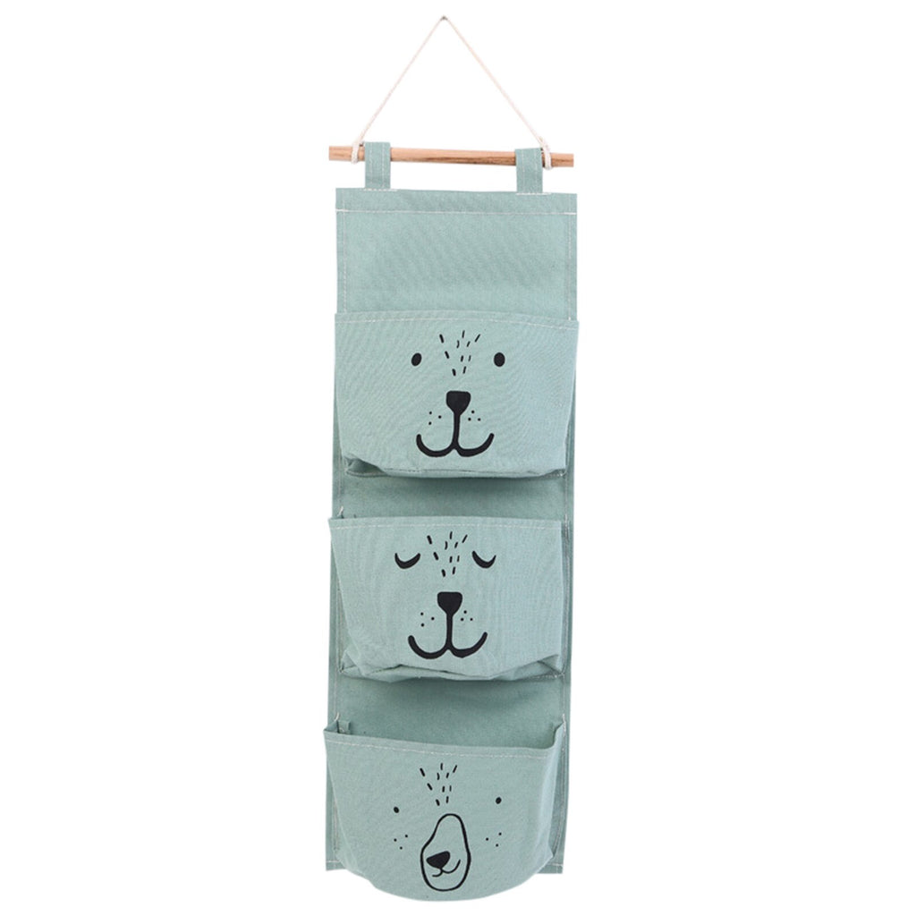 Handbag Hanging Organizer Bags Hanging Wardrobe Organizer Wall Hanging Bag 3 Pocket Hanger Bathroom Baby Hanging Bag Can Folding
