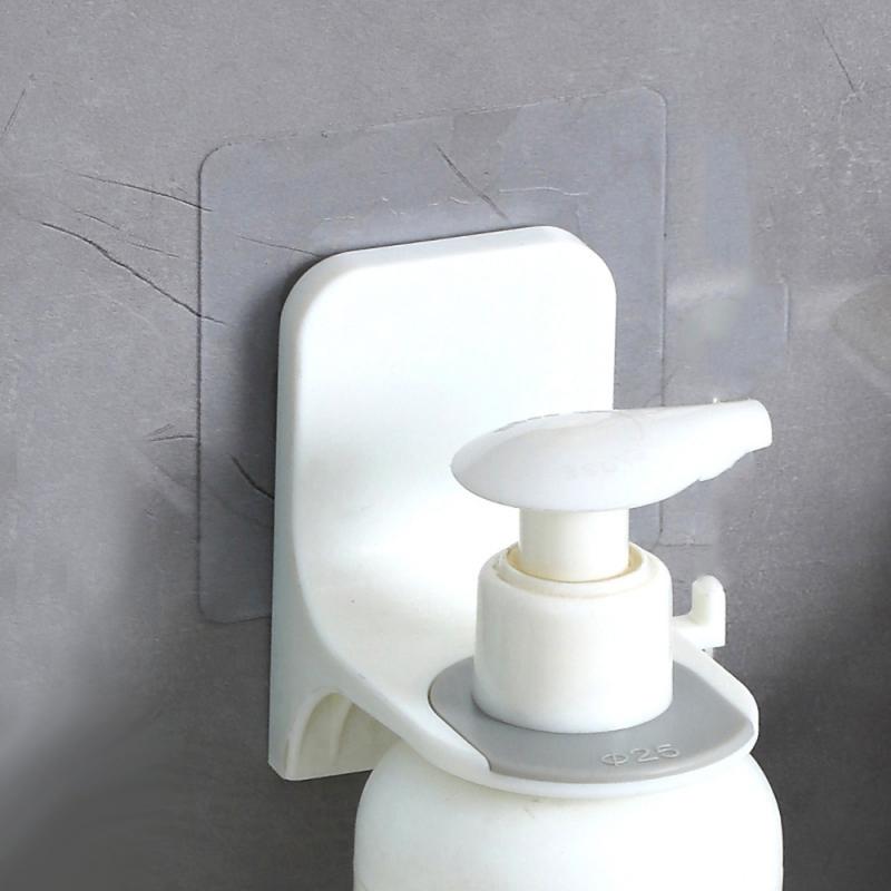 Lot de 3 supports muraux adhésifs pour shampoing et gel douche
