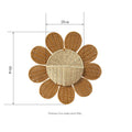 Nordic Rattan Wall Hanging Basket Key Organizer Storage Basket for Bathroom, Guesthouse, Kids' Room, Wall Decor and Storage